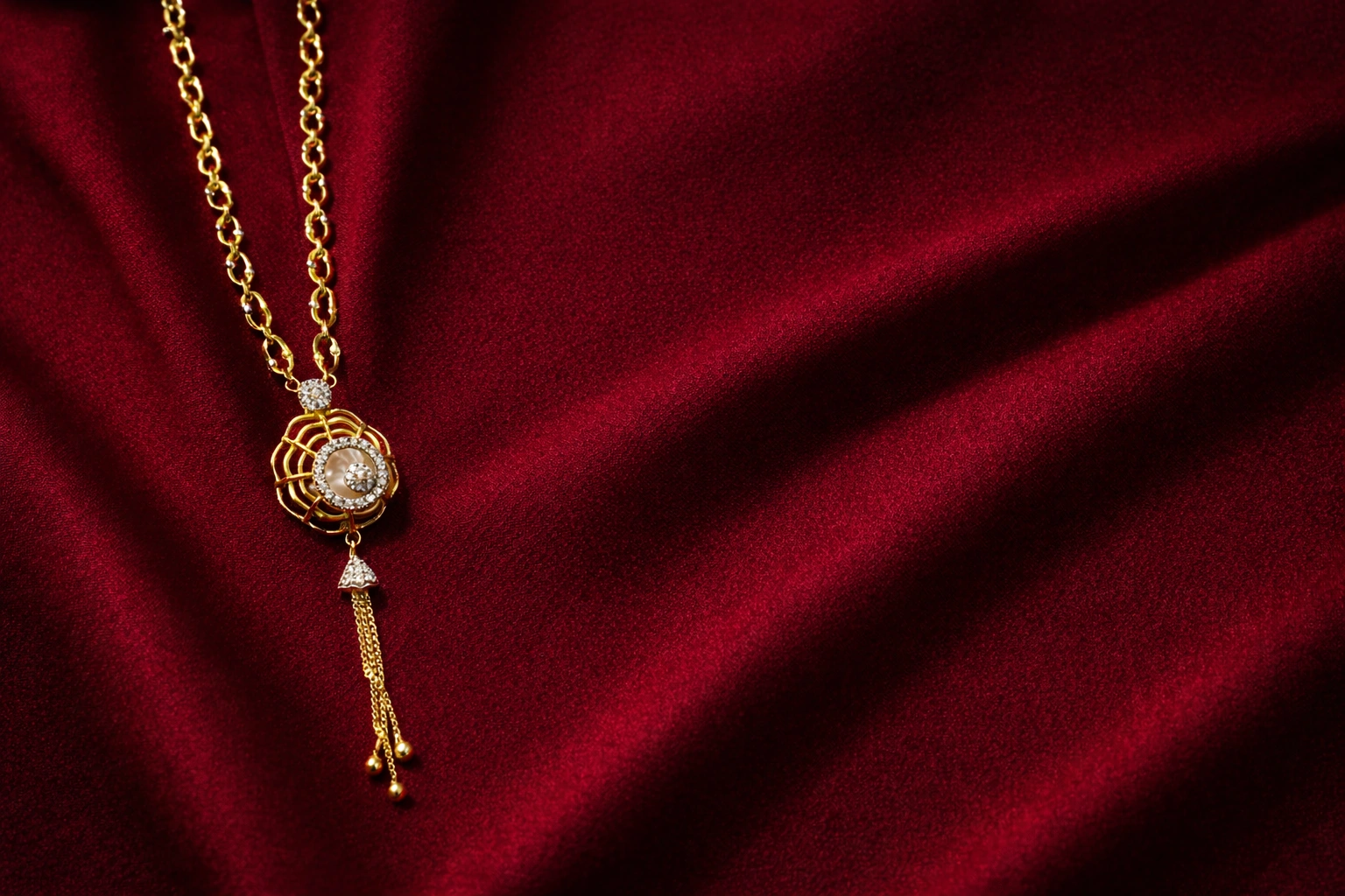 ring on silk